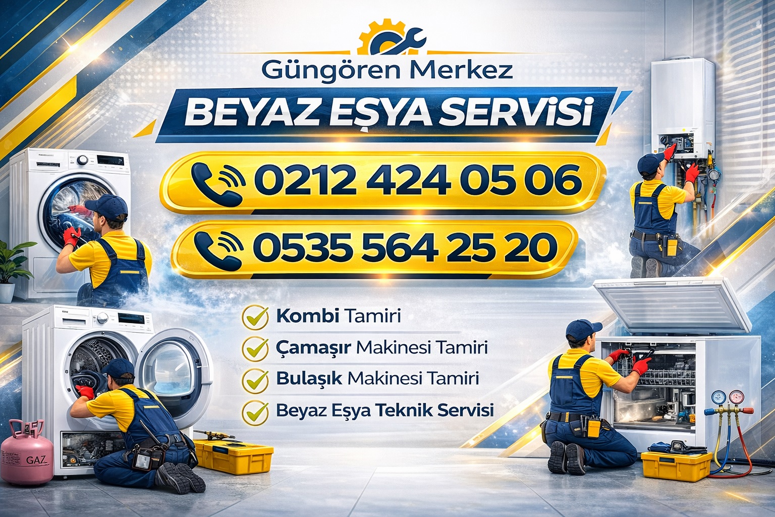 Güngören Merkez Beyaz Eşya Servisi